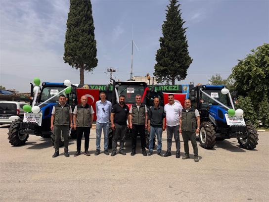 Orman köylüsüne traktör desteği