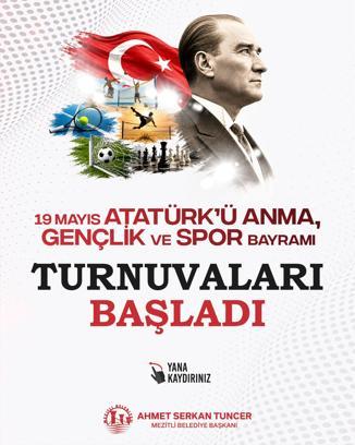 Mezitli Belediyesi’nden 19 Mayıs’a özel spor turnuvaları