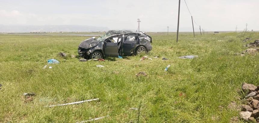 Şırnak’ta takla atan otomobilin sürücüsü yaralandı