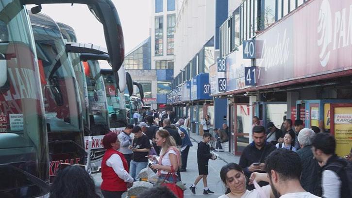 Otogarda Kurban Bayramı hareketliliği; ek seferler konuldu