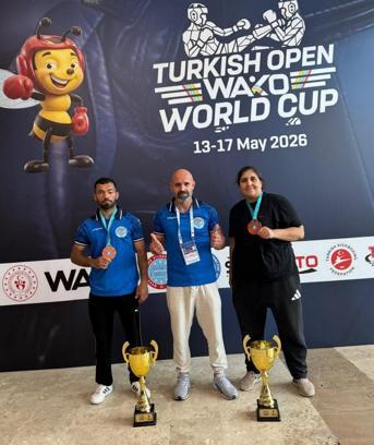 Akdeniz Belediyespor'dan Dünya Kupası Şampiyonası'nda çifte zafer