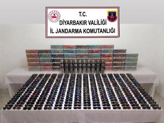 Diyarbakır’da kaçakçılık operasyonlarında 60 şüpheliye işlem