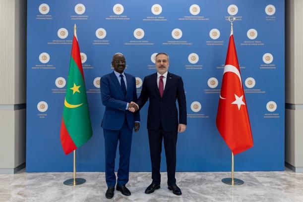 Dışişleri Bakanı Fidan, Moritanyalı mevkidaşı Merzoug ile görüştü