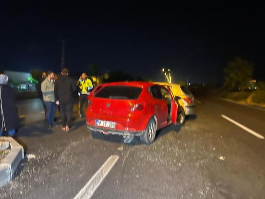 Kilis’te otomobiller çarpıştı; 4 yaralı