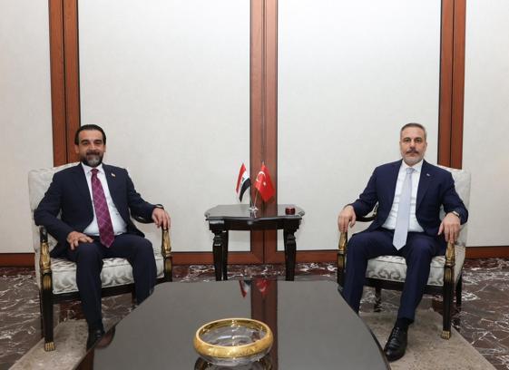 Bakan Fidan, Tekaddum Partisi lideri Halbusi'yi kabul etti
