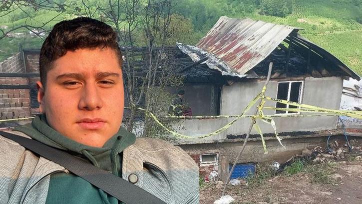 Ordu'da 17 yaşındaki genç yangında hayatını kaybetti