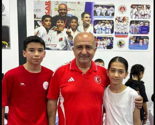 Balkan çocuklar karate şampiyonasına Diyarbakır’dan 2 sporcu gönderdiler