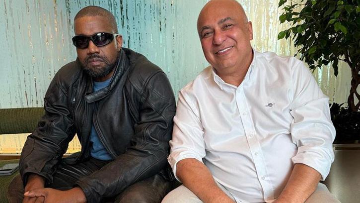 Sanatçı Kanye West İstanbul'a geldi