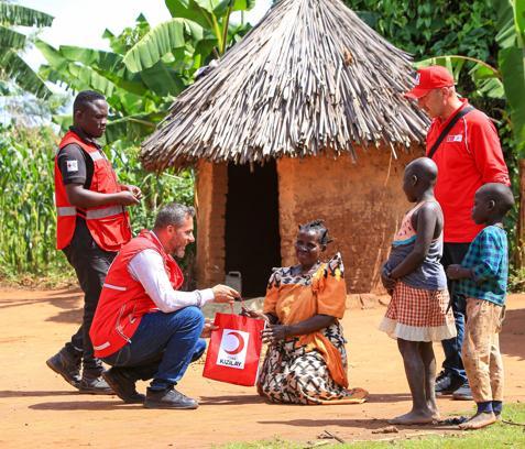 Türk Kızılay yurt içinde ve 30 ülkede 199 bin 846 hisse kurban kesimi gerçekleştirdi