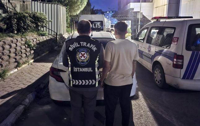 Avcılar'da trafikte makas atan sürücüye 96 bin lira ceza