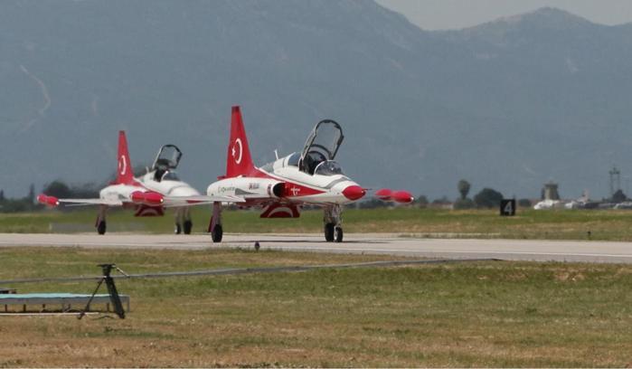 Gençlik ve Havacılık Festivali'nin prova uçuşları yapıldı