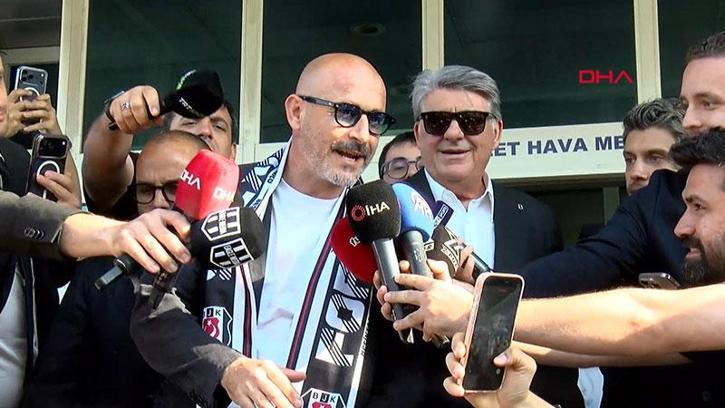 Beşiktaş'ın prensipte anlaştığı teknik direktör Vincenzo İtaliano, İstanbul'a geldi