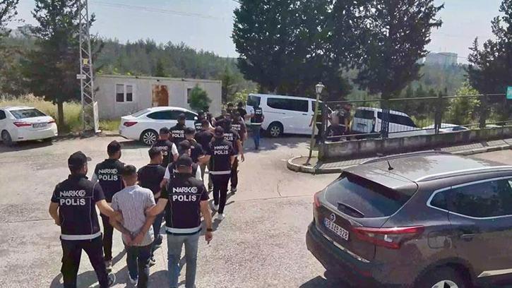 Osmaniye’de uyuşturucu operasyonu: 7 tutuklama