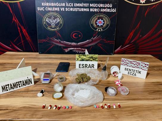 İzmir’de uyuşturucu operasyonu: 3 tutuklama
