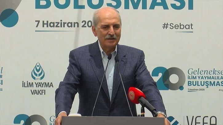 TBMM Başkanı Kurtulmuş: Bize düşen, her alanda Türkiye'nin sözünü en güçlü noktaya çıkarabilmek