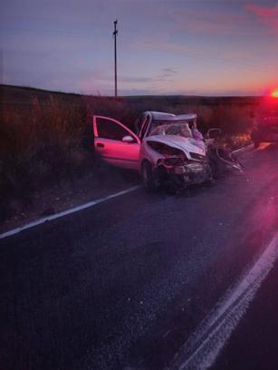 Konya'da otomobille kamyonet çarpıştı: 1 ölü, 5 yaralı
