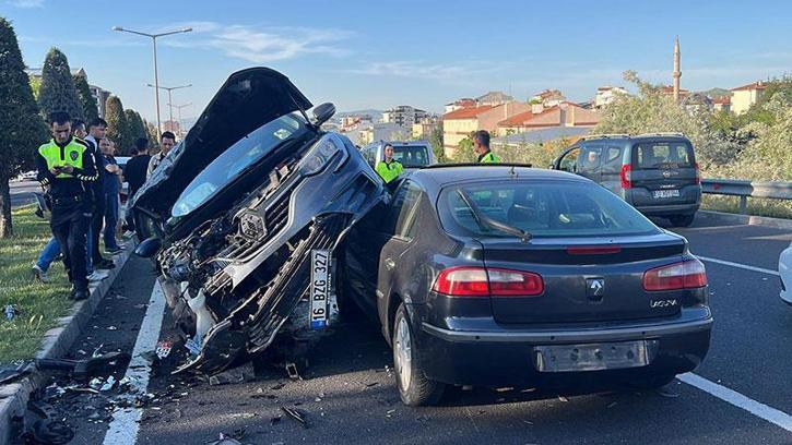 Nevşehir'de zincirleme kaza: 5 yaralı