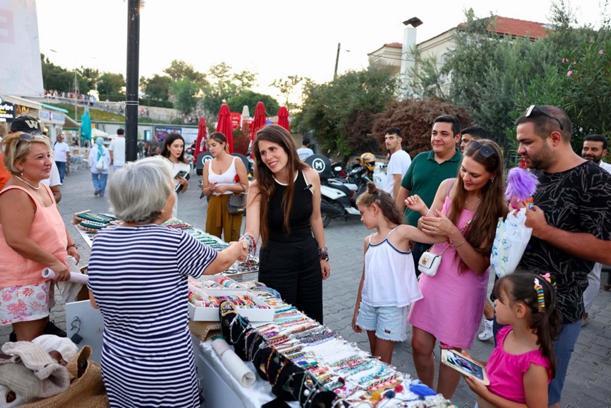 Çeşme'de kadın emeği gece pazarlarında hayat bulacak