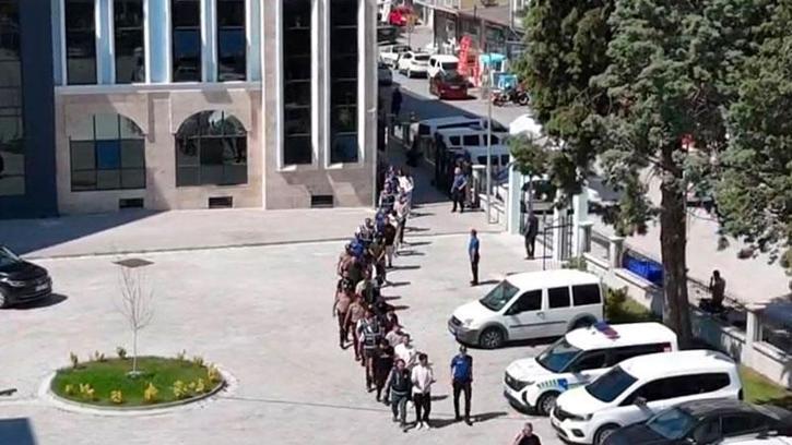 Kütahya'da uyuşturucu operasyonu; 28 gözaltı