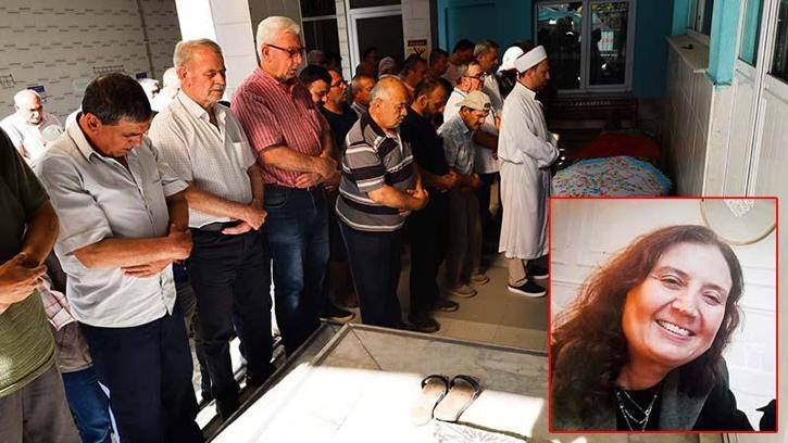 Boşanma aşamasındaki eşi tarafından öldürülen Ulviye son yolculuğuna uğurlandı