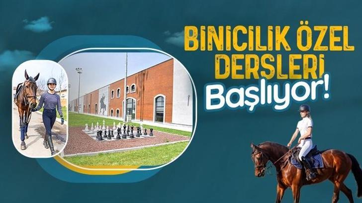 Büyükşehir Belediyesi Spor A.Ş.’nin binicilik dersleri kayıtları başladı