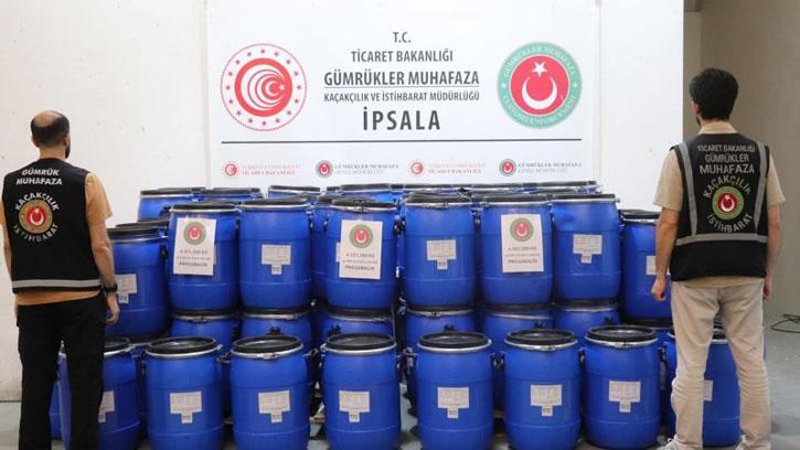 İpsala Gümrük Kapısı'nda 4 ton uyuşturucu ele geçirildi