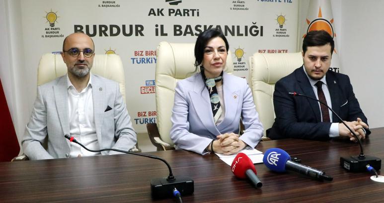 AK Parti Genel Başkan Yardımcısı Nilhan Ayan, Burdur'da