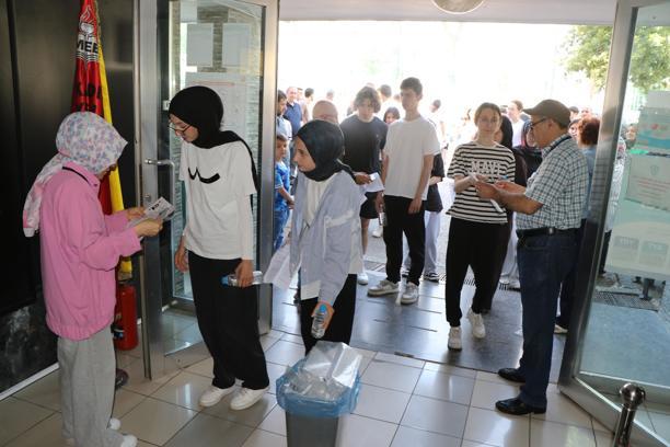Samsun’da YKS’nin ikinci oturumu AYT başladı