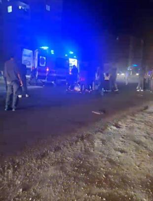 Otomobilin çarptığı yaya öldü