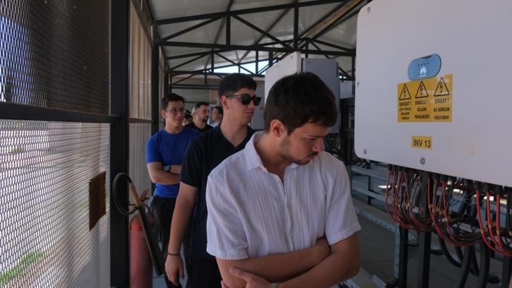 MYO öğrencileri İnegöl Belediyesi’nin GES projesini yerinde inceledi