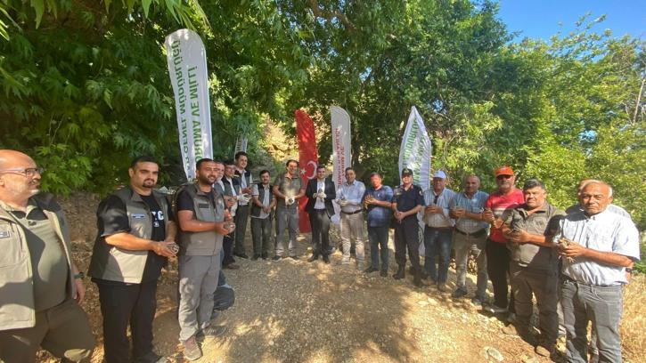 Gülnar’da 400 kınalı keklik doğaya salındı