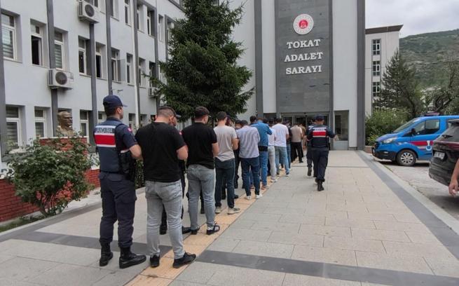 Tokat merkezli uyuşturucu operasyonu: 12 gözaltı