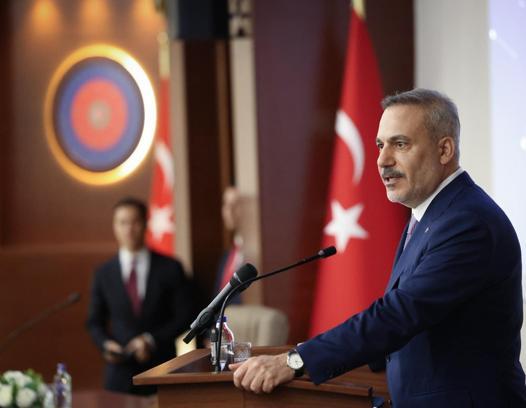 Bakan Fidan, MGK Genel Sekreterliği'ni ziyaret etti