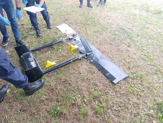 Samsun'da, Ukrayna’ya ait Kamikaze İHA parçası bulundu