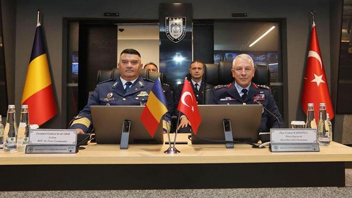 Romanya Hava Kuvvetleri Komutanı Korgeneral Baraboi, Hava Kuvvetleri Karargahını ziyaret etti