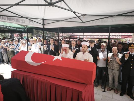 Suriye'de rahatsızlanıp şehit olan başçavuş toprağa verildi