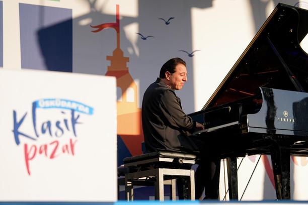 Fazıl Say, 'Klasik Pazar' konserleri kapsamında Üsküdar’da sahne aldı