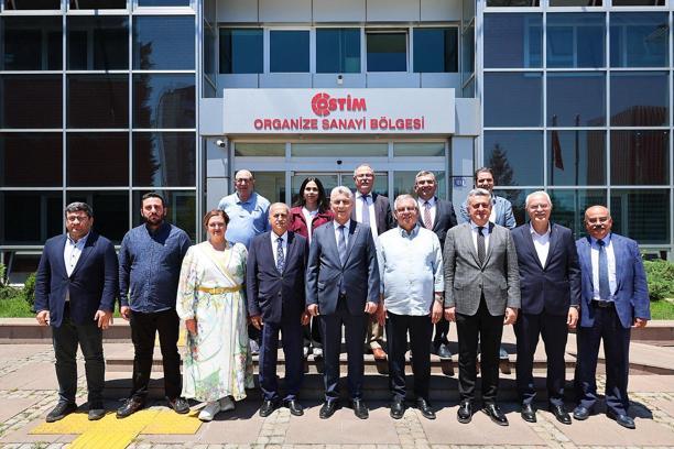 Bakan Bolat, OSTİM'i ziyaret etti
