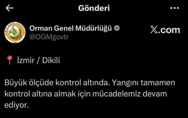 İzmir’de maki yangını (4)