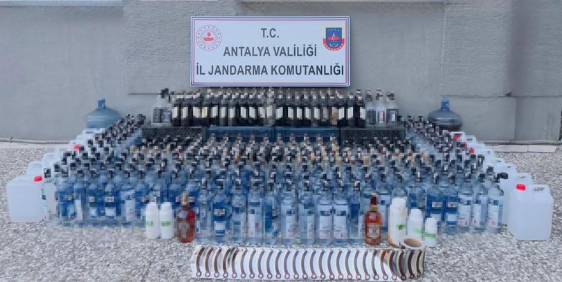 Kaçak alkol operasyonu: 1 tutuklu