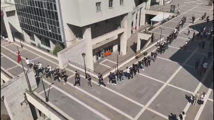Osmaniye merkezli organize suç örgütü operasyonunda 25 tutuklama