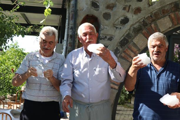 Kışın karla doldurulan kuyular, yazın serinlemek için kullanılıyor