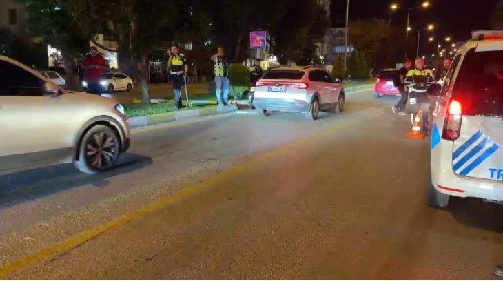 Yaya geçidinde kaza:1 yaralı