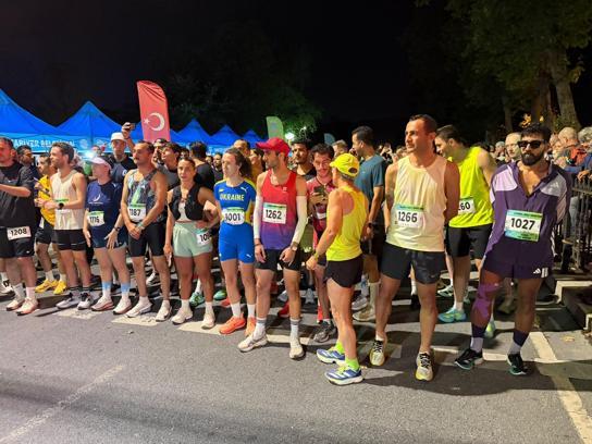 Sarıyer’de Türkiye’nin ilk gece maratonu düzenlendi