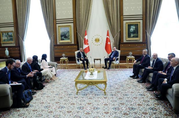 Cumhurbaşkanı Erdoğan, Kanada Başbakanı Carney'i kabul etti (2)