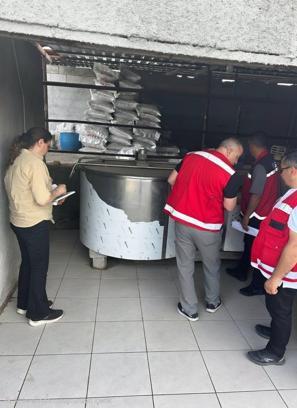 Süt sağım tesisleri ve soğutma tankları denetlendi