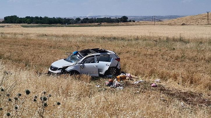 Diyarbakır’da tarlaya düşen cipte 1'i ağır 5 yaralı