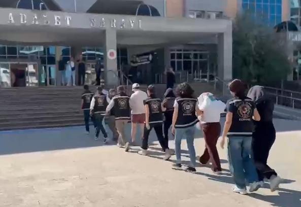 Üniversitelileri fuhşa teşvik eden 6 şüpheli gözaltına alındı