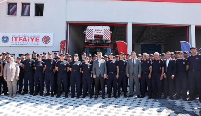 Büyükorhan’a tam donanımlı itfaiye binası