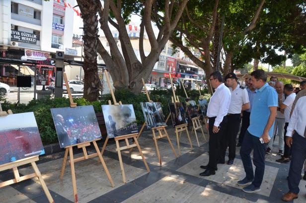 Serik'te 15 Temmuz sergisi